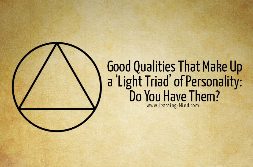 Qualities That Make Up Triad' of Personality - Learning Mind