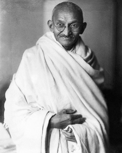 Gandhi famous people with infj personality