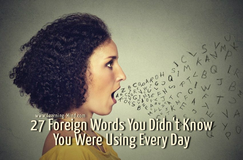 foreign words english