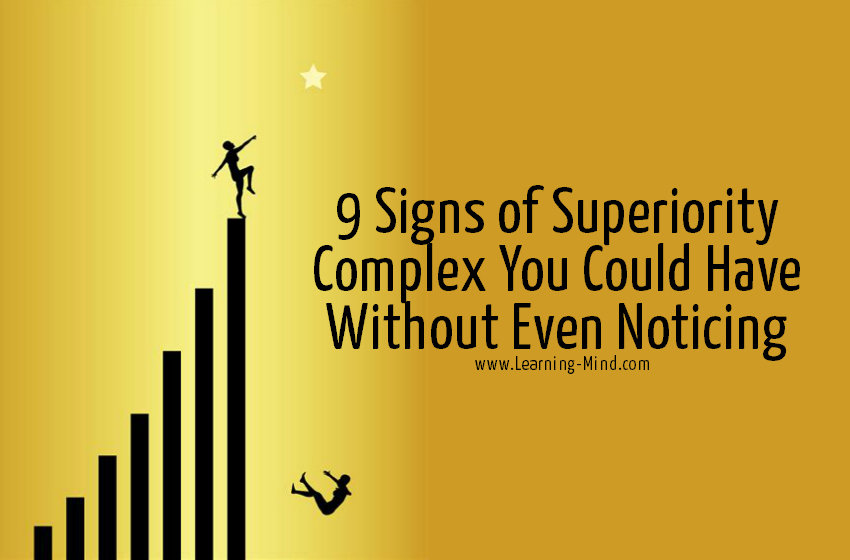 superiority complex signs