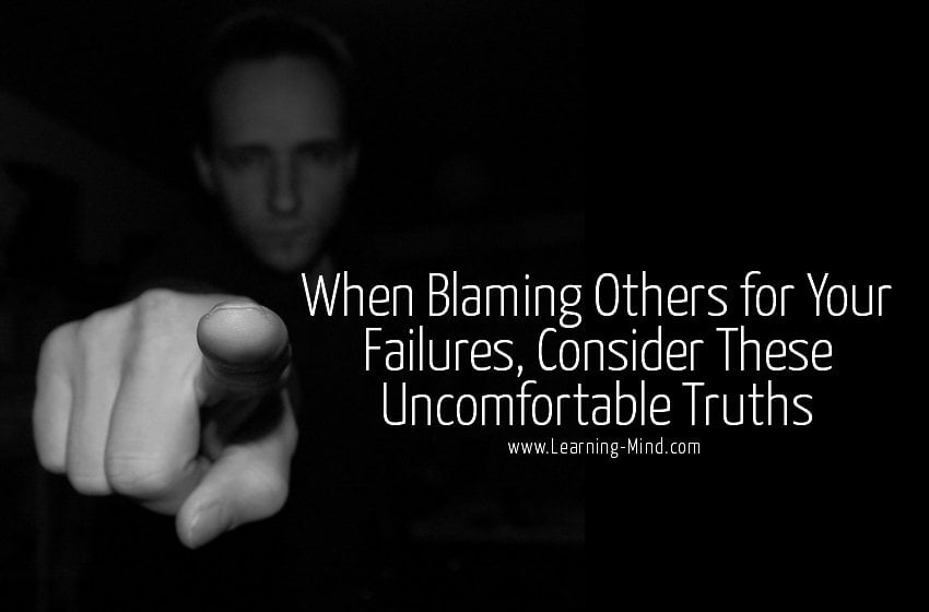 blaming others truths