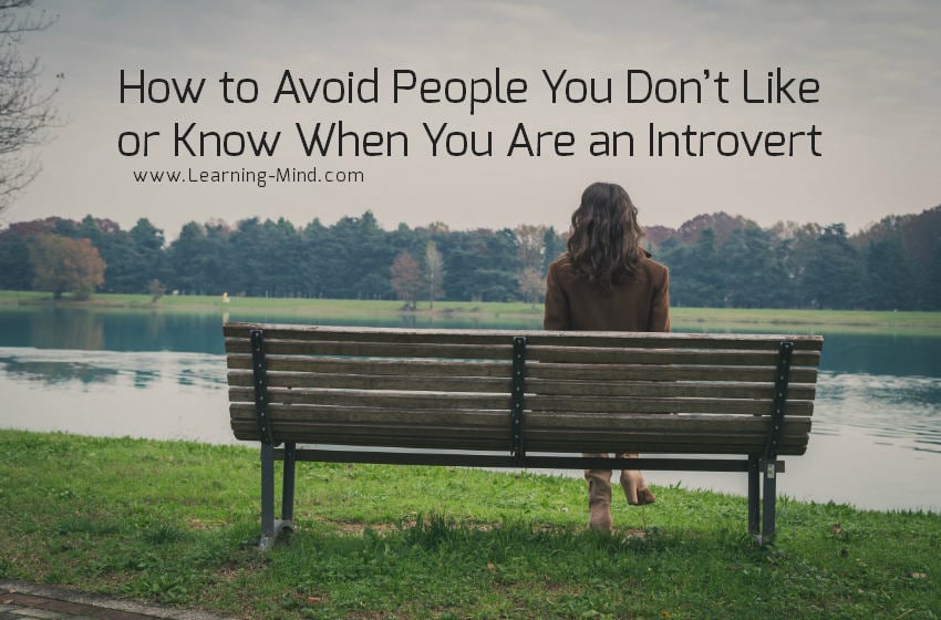 how to avoid people introvert