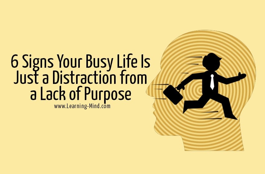 busy life lack of purpose