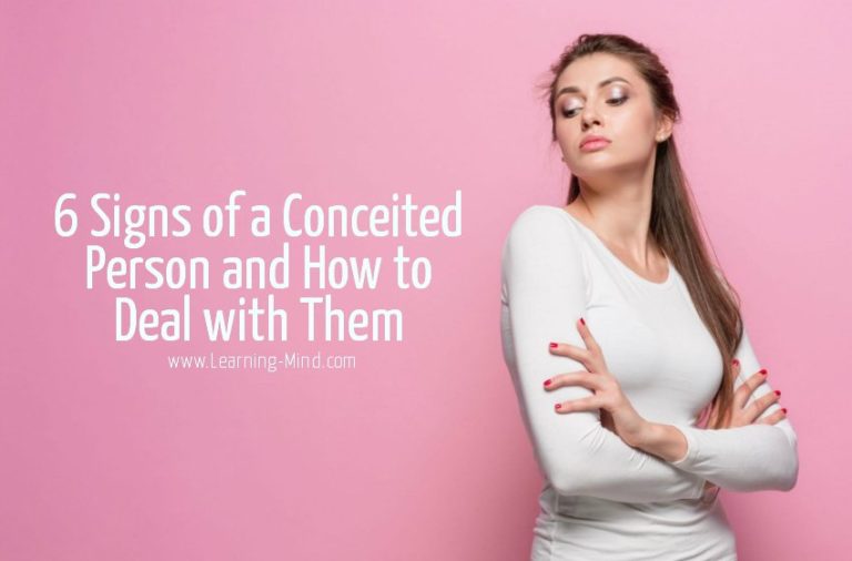 Read more about the article 6 Signs of a Conceited Person and How to Deal with Them