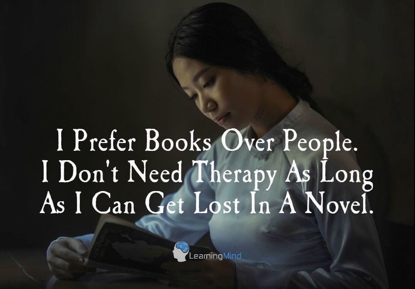 I Prefer Books Over People