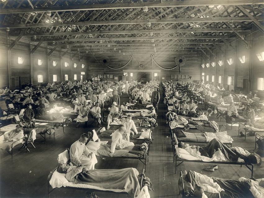 Spanish flu pandemic