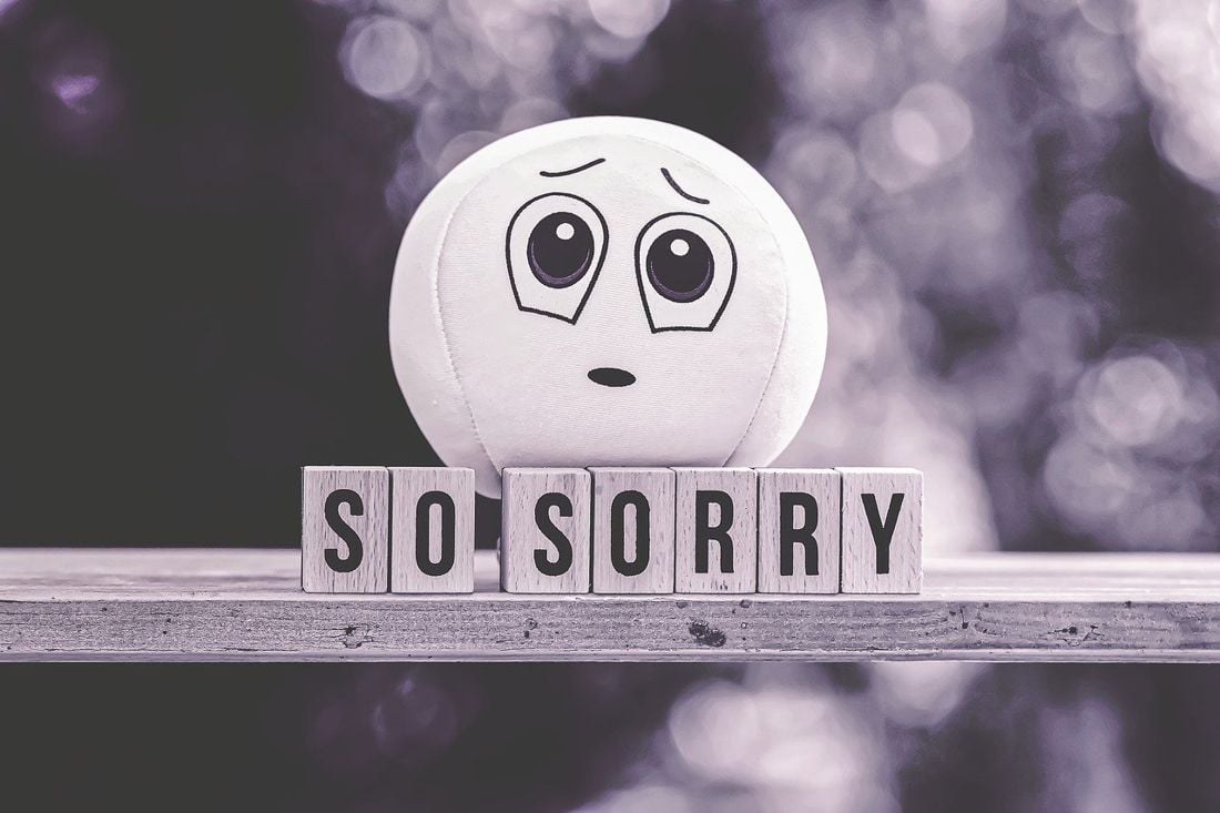 saying sorry too much habit