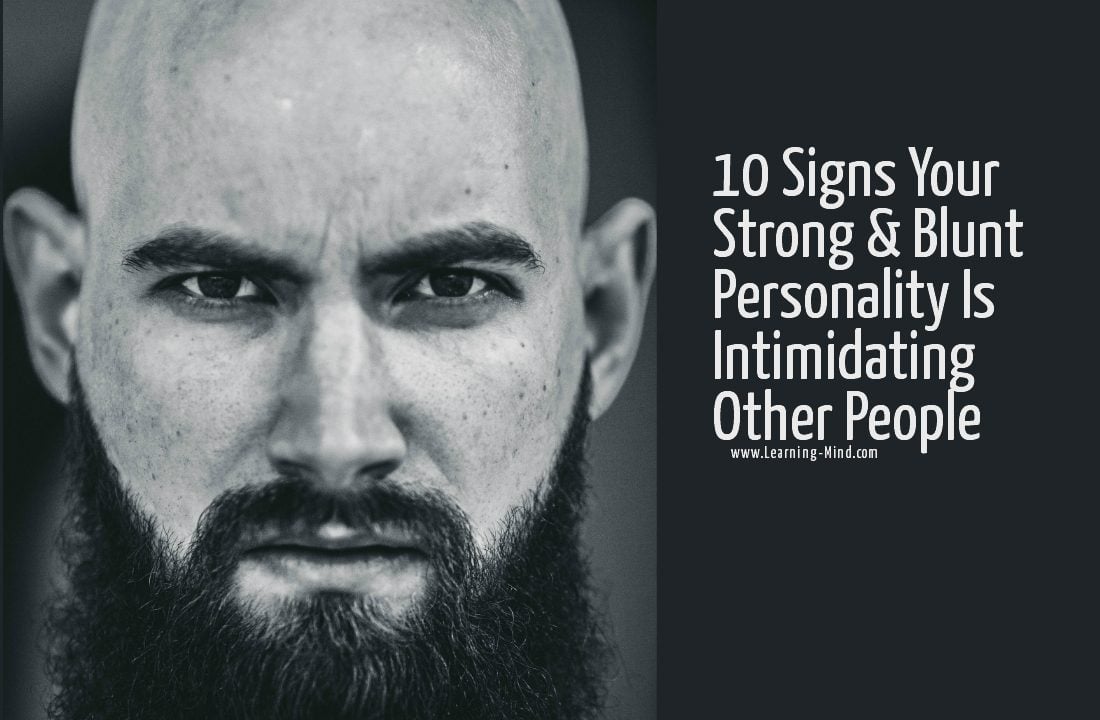 intimidating personality traits signs