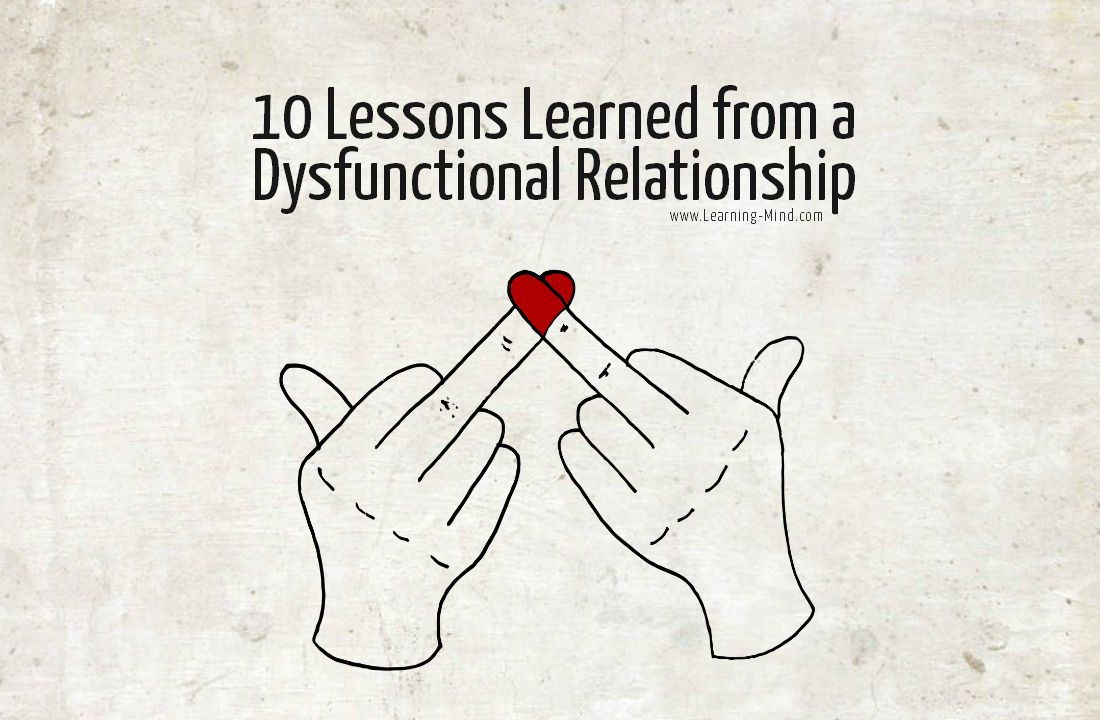 disfunctional relationship lessons