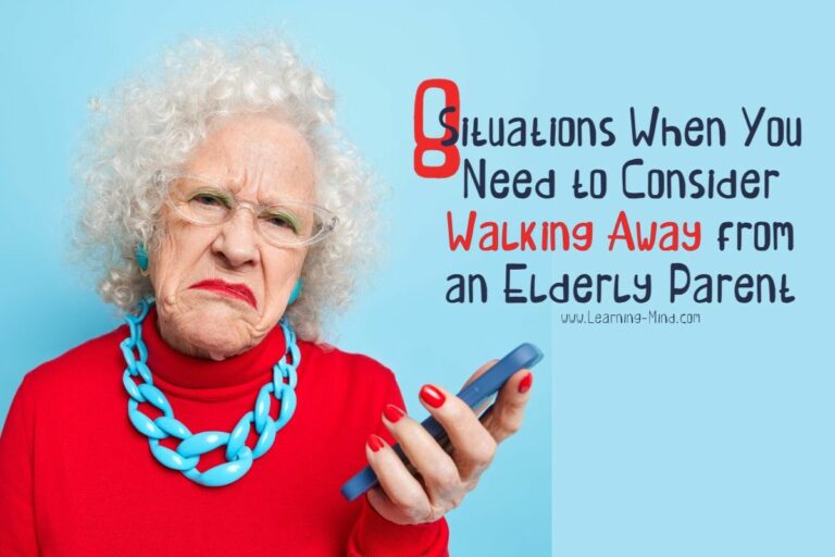Read more about the article 8 Situations When Walking Away from an Elderly Parent Is the Right Choice