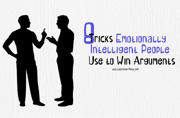 Read more about the article 8 Tricks Emotionally Intelligent People Use to Handle Arguments